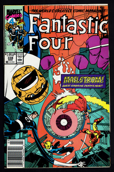 1990 Marvel Fantastic Four #338 VF-