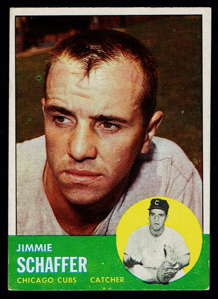 1963 Topps #081 Jimmie Schaefer EX