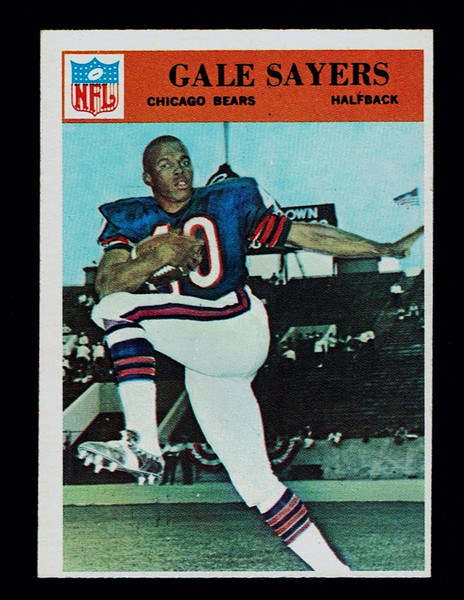 1966 Philadelphia #038 Gale Sayers RC EX+