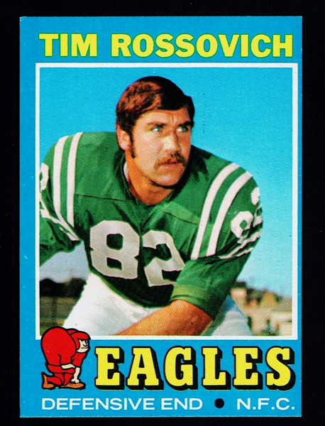 1971 Topps #116 Tim Rossovich EX
