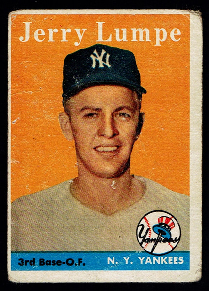 1958 Topps #193 Jerry Lumpe Poor