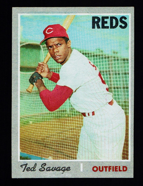 1970 Topps #602 Ted Savage EX