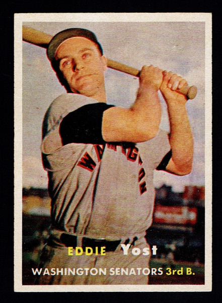 1957 Topps #177 Eddie Yost EX+