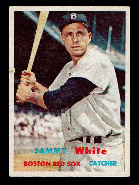 1957 Topps #163 Sammy White VG