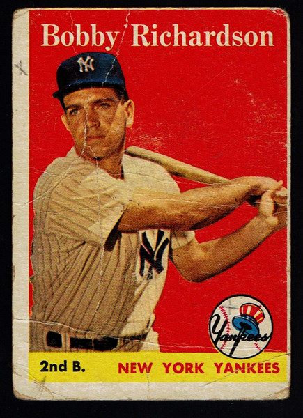 1958 Topps #101 Bobby Richardson WL Poor