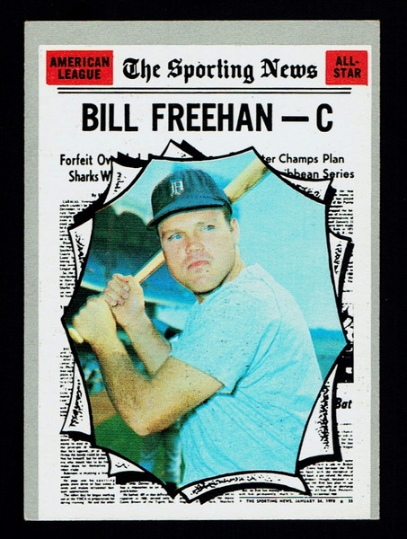 1970 Topps #465 Bill Freehan AS VGEX