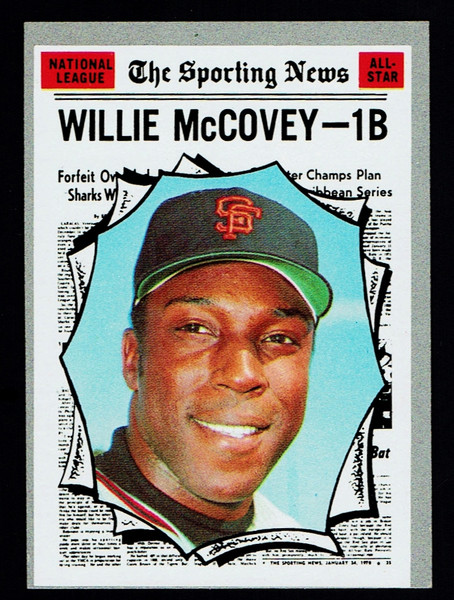 1970 Topps #450 Willie McCovey AS VGEX