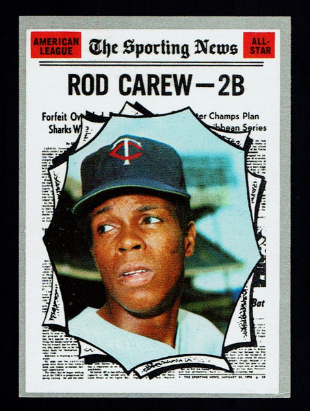 1970 Topps #453 Rod Carew AS EX-