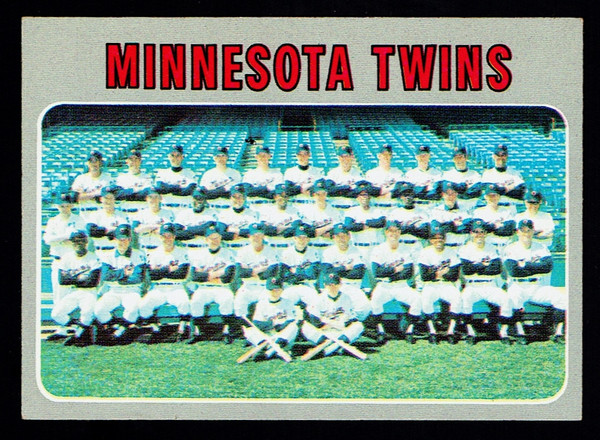 1970 Topps #534 Minnesota Twins Team EX+