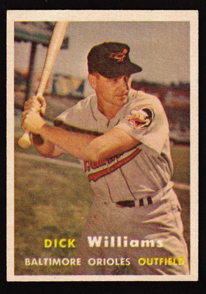 1957 Topps #059 Dick Williams VGEX
