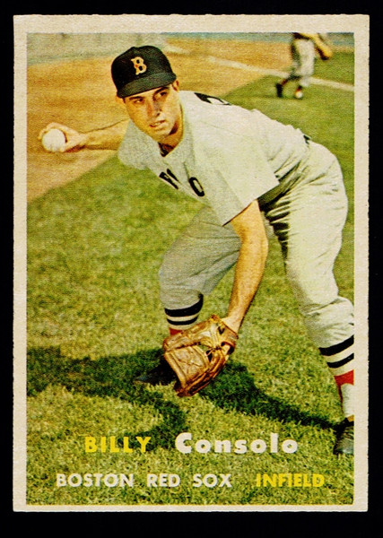 1957 Topps #399 Billy Consolo Poor