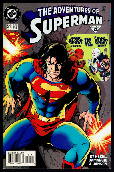 1995 DC Adventures of Superman #526 VF/NM