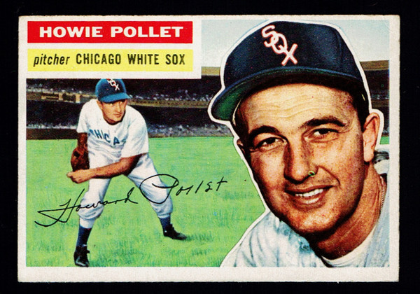 1956 Topps #262 Howie Pollot VG