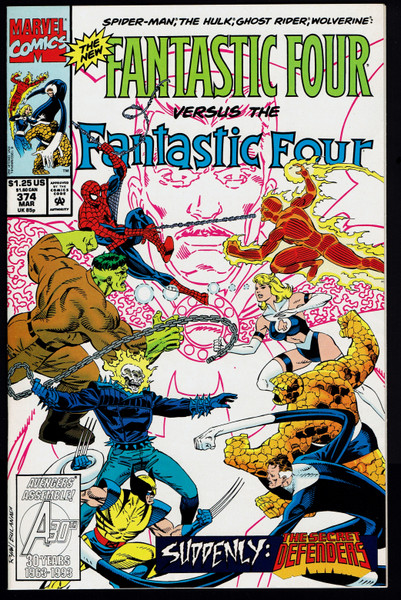 1993 Marvel Fantastic Four #374 VF-