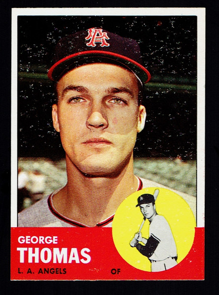 1963 Topps #098 George Thomas EXMT