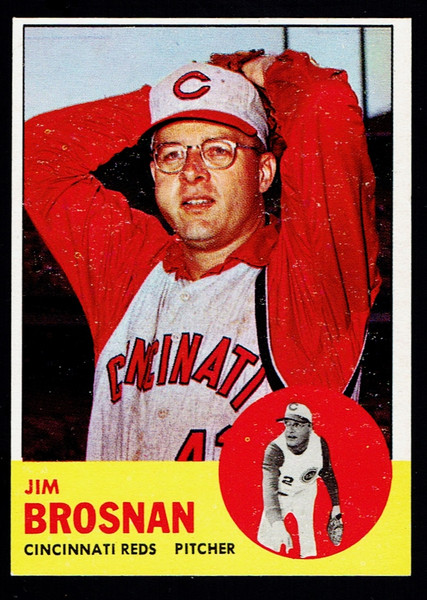 1963 Topps #116 Jim Brosnan EXMT