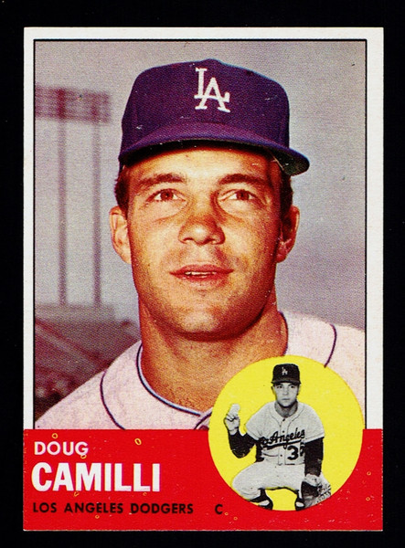 1963 Topps #196 Dolph Camilli NMMT