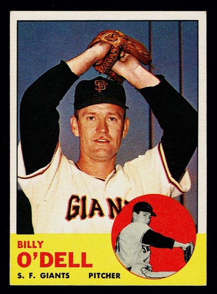 1963 Topps #235 Billy O'Dell EX+