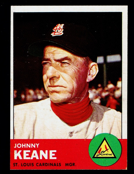 1963 Topps #166 Johnny Keane EXMT+