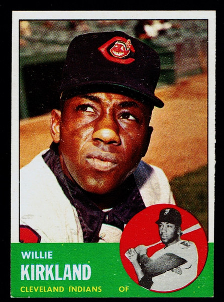 1963 Topps #187 Willie Kirkland EXMT+