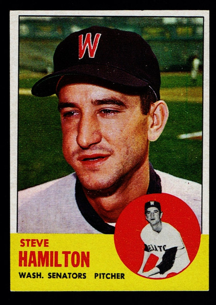 1963 Topps #171 Steve Hamilton EXMT