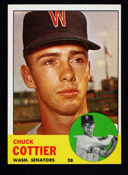 1963 Topps #219 Chuck Cottier EXMT