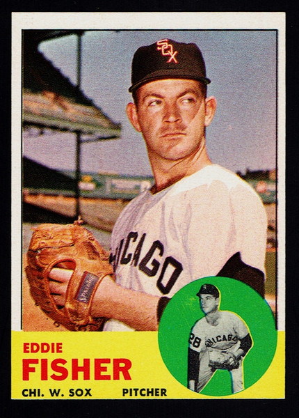 1963 Topps #223 Eddie Fisher EX