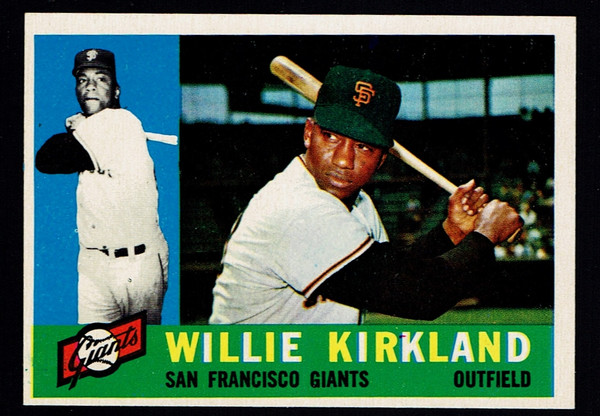 1960 Topps #172 Willie Kirkland NM