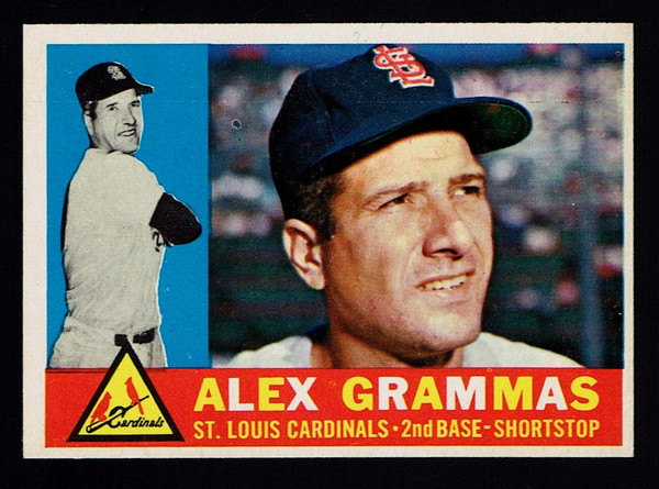 1960 Topps #168 Alex Grammas EXMT+