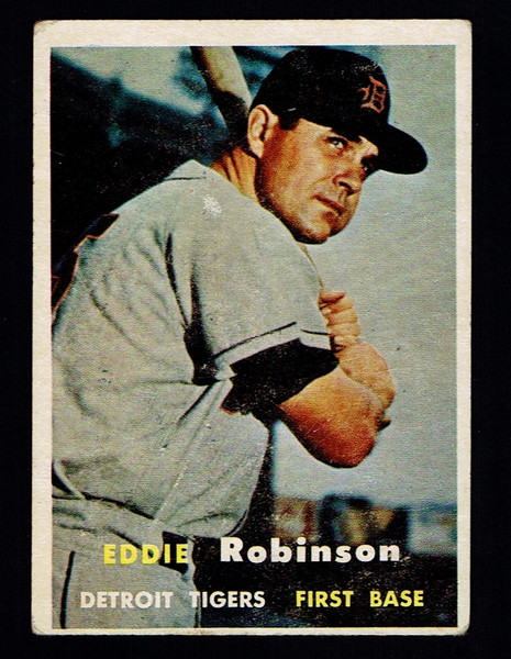 1957 Topps #238 Eddie Robinson GD