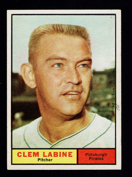 1961 Topps #022 Clem Labine EX