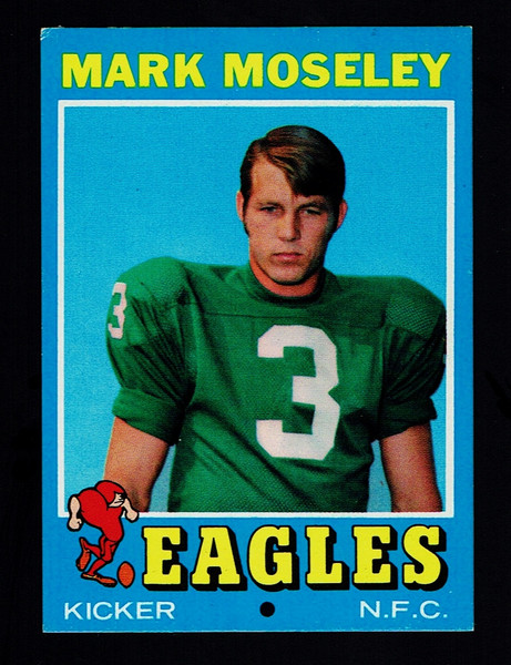 1971 Topps #257 Mark Moseley RC EX+