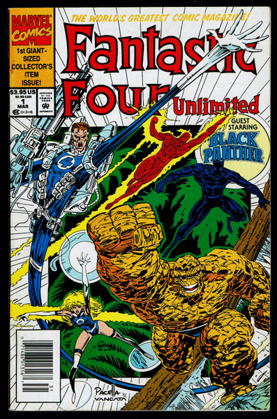 1993 Marvel Fantastic Four Unlimited #1 FN/VF