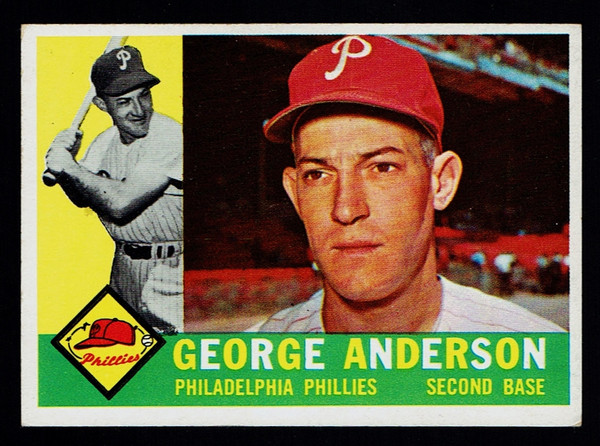 1960 Topps #034 George Sparky Anderson EX-