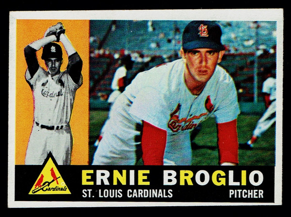 1960 Topps #016 Ernie Broglio EX