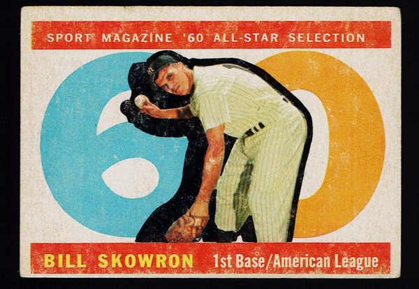 1960 Topps #553 Bill Skowron AS GD