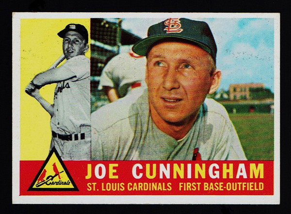 1960 Topps #040 Joe Cunningham EX+