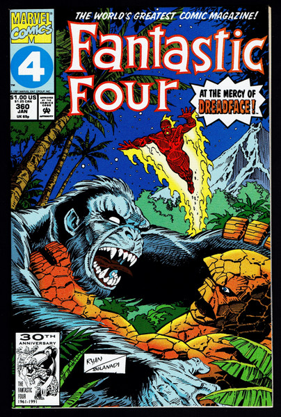 1992 Marvel Fantastic Four #360 VF/NM