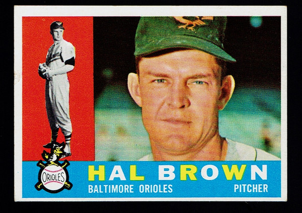 1960 Topps #089 Hal Brown EX