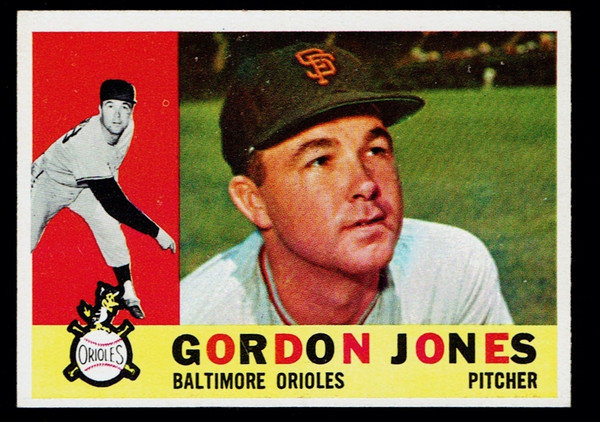 1960 Topps #098 Gordon Jones EXMT