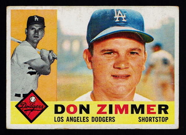 1960 Topps #047 Don Zimmer GD+