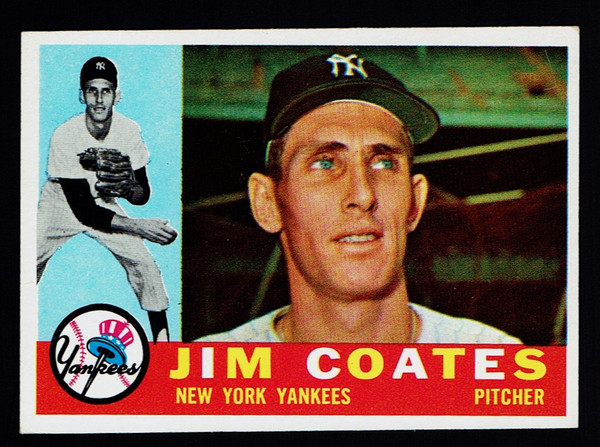 1960 Topps #051 Jim Coates EX
