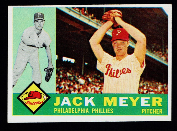 1960 Topps #064 Jack Meyer EX