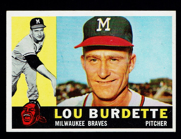 1960 Topps #070 Lou Burdette EXMT