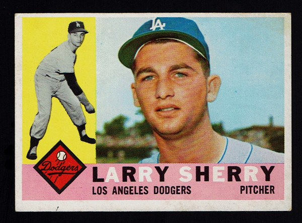 1960 Topps #105 Larry Sherry VGEX