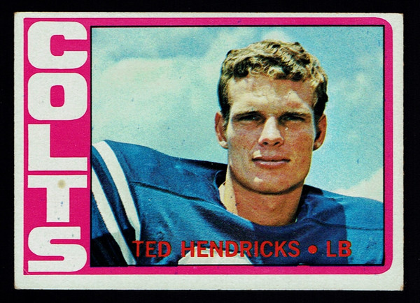 1972 Topps #093 Ted Hendricks RC VGEX