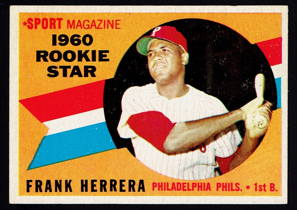 1960 Topps #130 Frank Herrera EXMT+