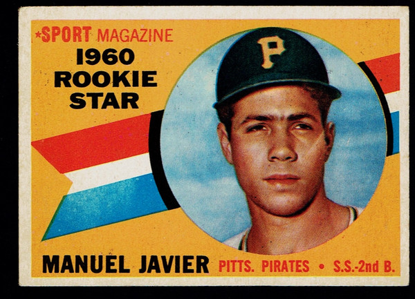 1960 Topps #133 Manuel Javier RC VGEX