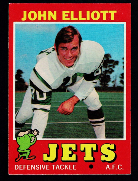 1971 Topps #153 John Elliott EX+