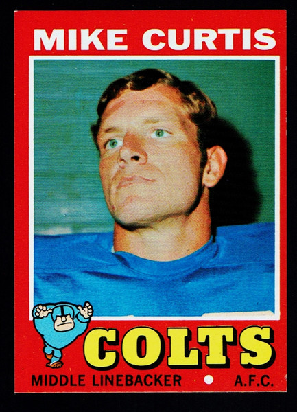 1971 Topps #080 Mike Curtis EXMT